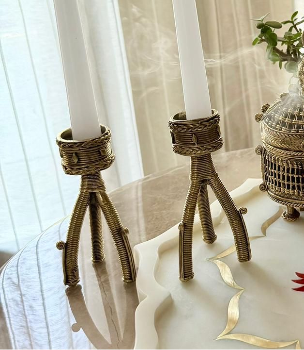 taar candlestands pair taar candlestands pair